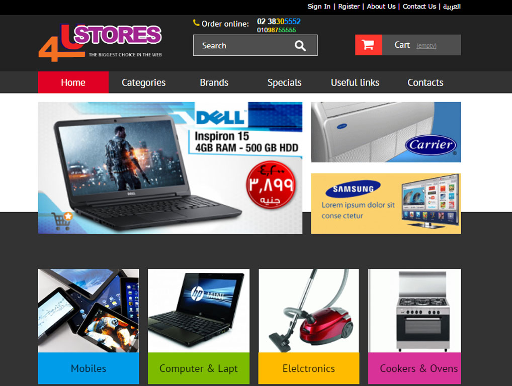 Online Ecommerce Store